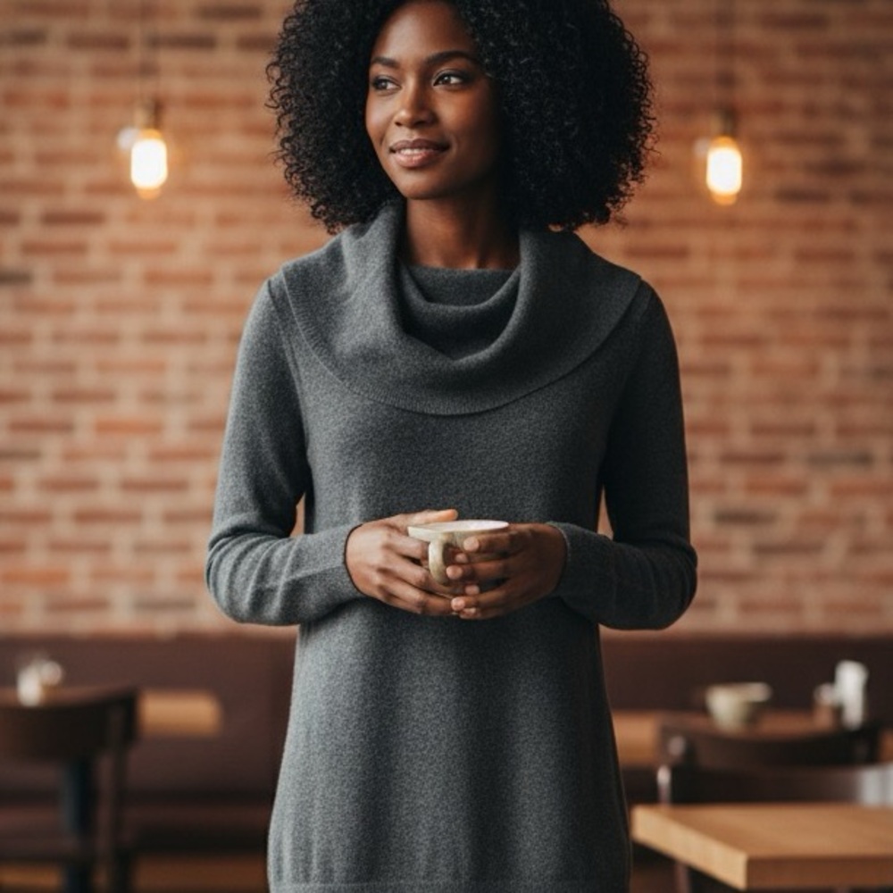 French Connection Women's turtleneck Sweater. Size Small.